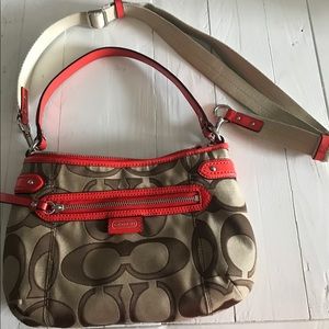 Coach body crossover purse, like new
